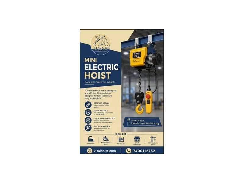 high-performance-mini-electric-hoist-for-easy-lifting-small-0
