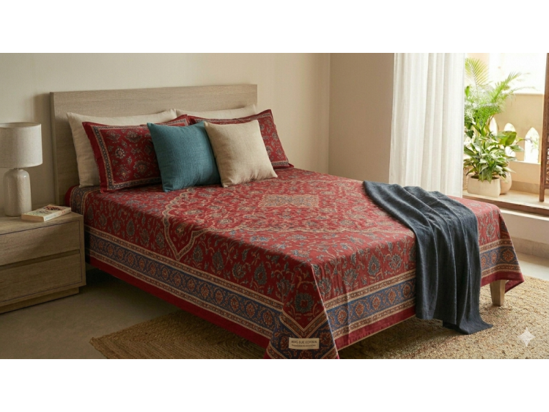 super-king-size-bedsheet-cotton-108x108-inches-245-gsm-small-0