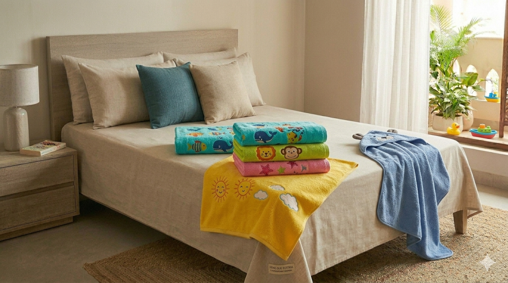 childrens-bath-towels-pure-cotton-soft-absorbent-skin-safe-big-0