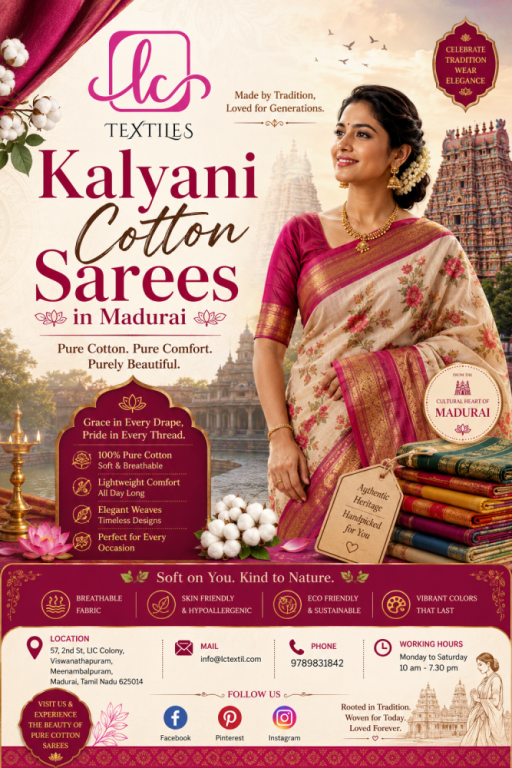 elegance-of-kalyani-cotton-sarees-in-madurai-big-0