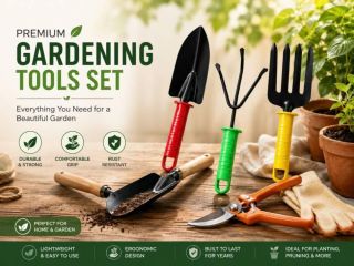 colorful-3pcs-garden-tool-set-with-plastic-handle-makerbazar-small-0