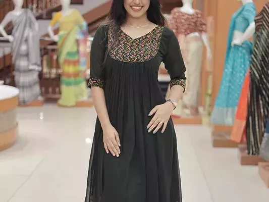 stunning-semi-party-wear-kurtis-for-women-online-in-kerala