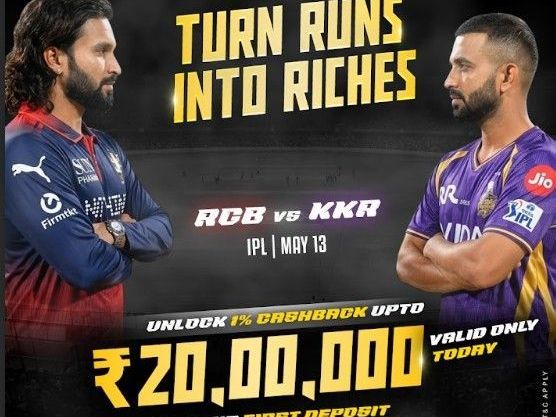 khelosuper-claim-rs20l-for-rcb-vs-kkr-today