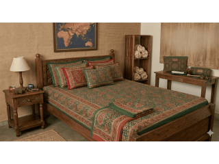 handloom-cotton-bed-sheets-245-gsm-pure-cotton-210-tc-small-0