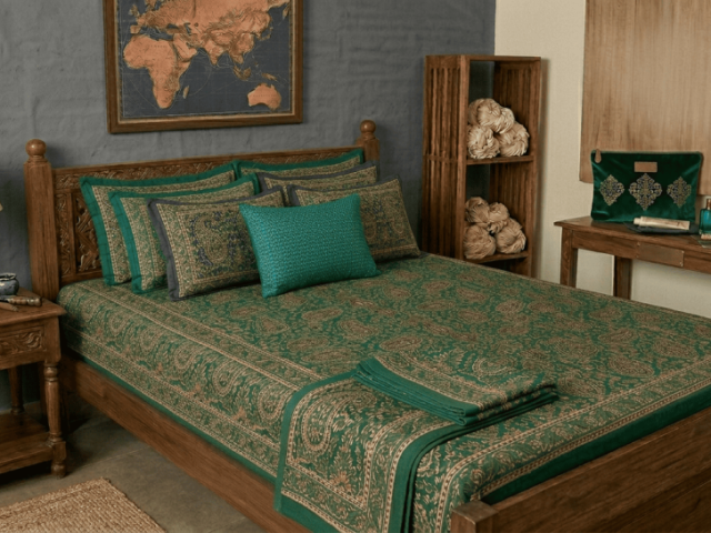 bedsheet-double-bed-with-2-pillow-covers-245-gsm