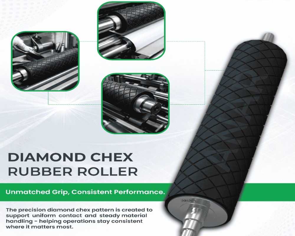 premium-diamond-chex-rubber-roller-manufacturer-anar-rub-tech