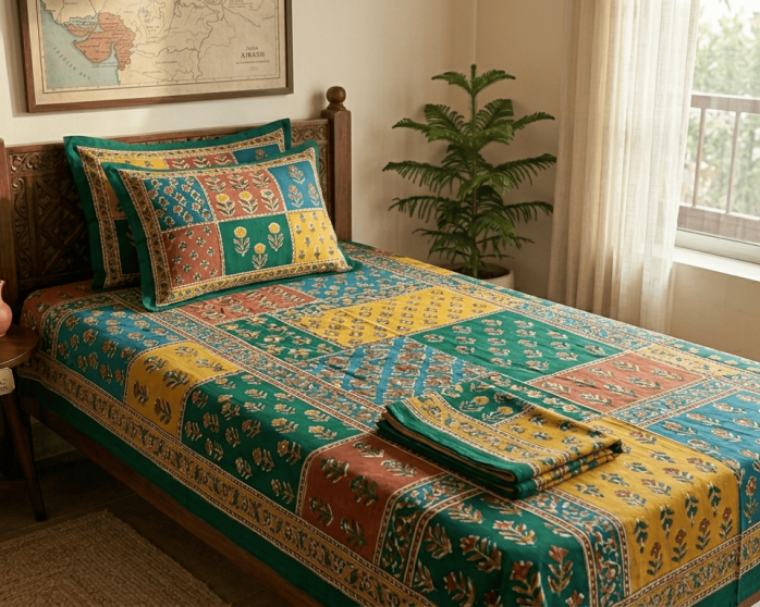 double-bedsheets-online-premium-cotton-double-bed-sheets
