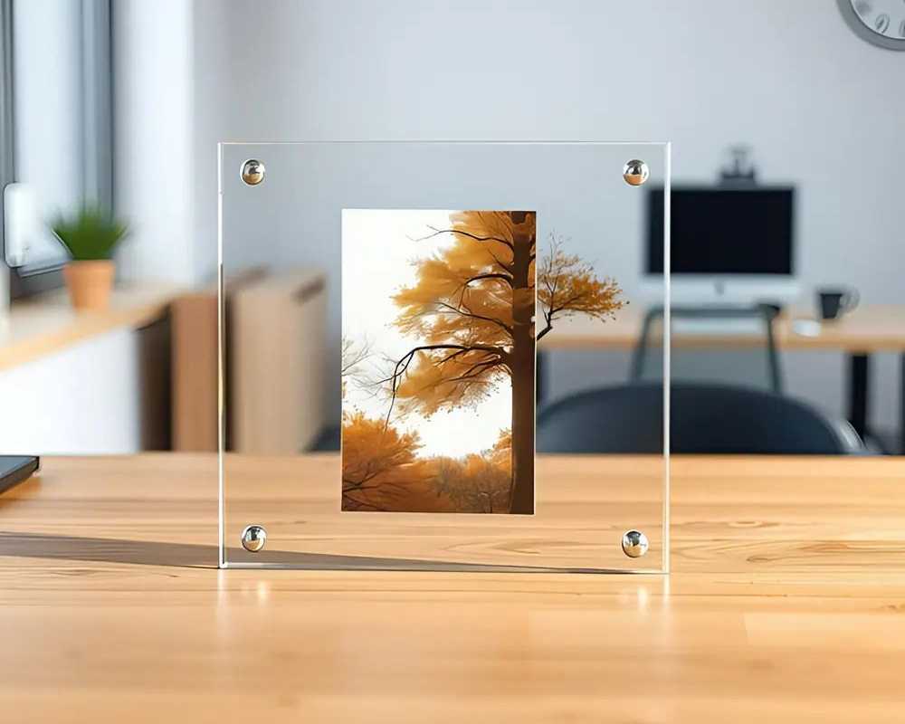 acrylic-photo-and-certificate-frame