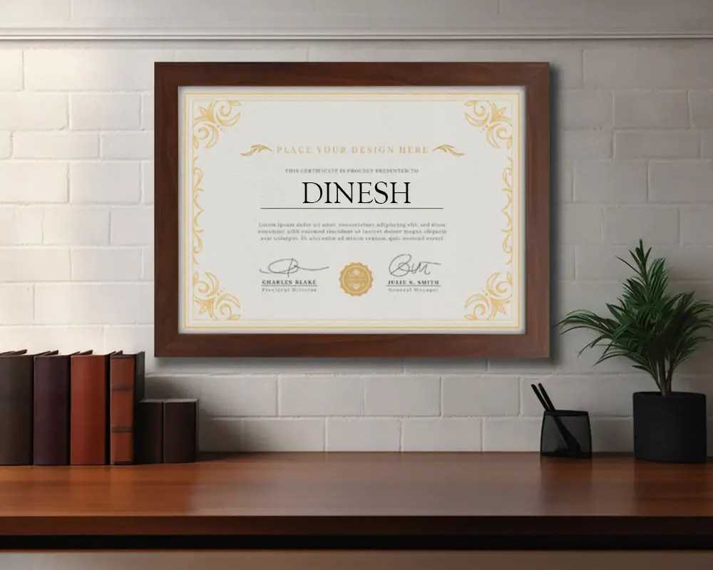 framed-certificates