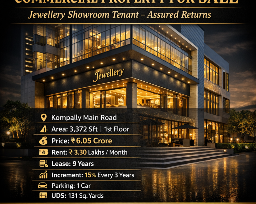 commercial-property-with-jewellery-showroom-tenants-at-kompally