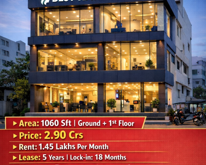 commercial-property-with-best-hair-clinic-at-madhapur