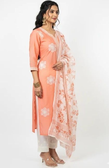 peach-floral-printed-kurta-set-with-dupatta-at-2199-big-2