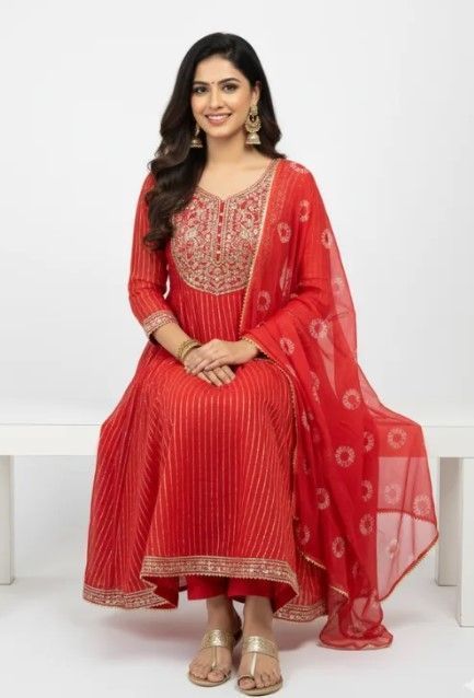 orange-bandhani-anarkali-suit-set-celebration-ready-rs-2299-big-3