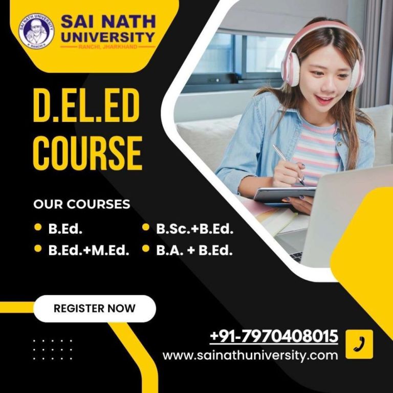 which-is-the-trusted-university-for-deled-course-in-ranchi-big-0