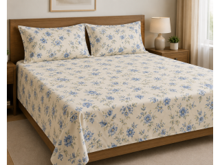pure-cotton-king-size-bed-sheets-90x108-inches-245-gsm-small-0