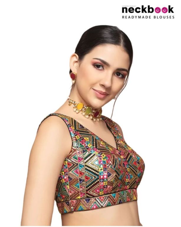 multicolor-blouse-online-readymade-multicolor-blouse-for-women-big-0