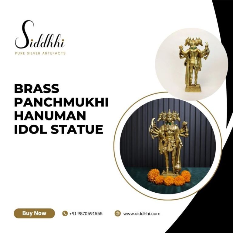 brass-panchmukhi-hanuman-idol-statue-siddhhi-arts-big-0