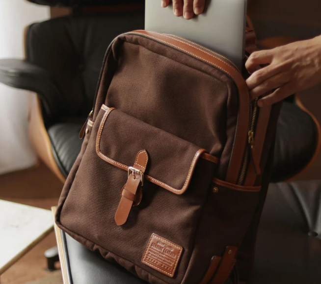 stylish-leather-backpack-for-professionals-travel-daily-use-big-0