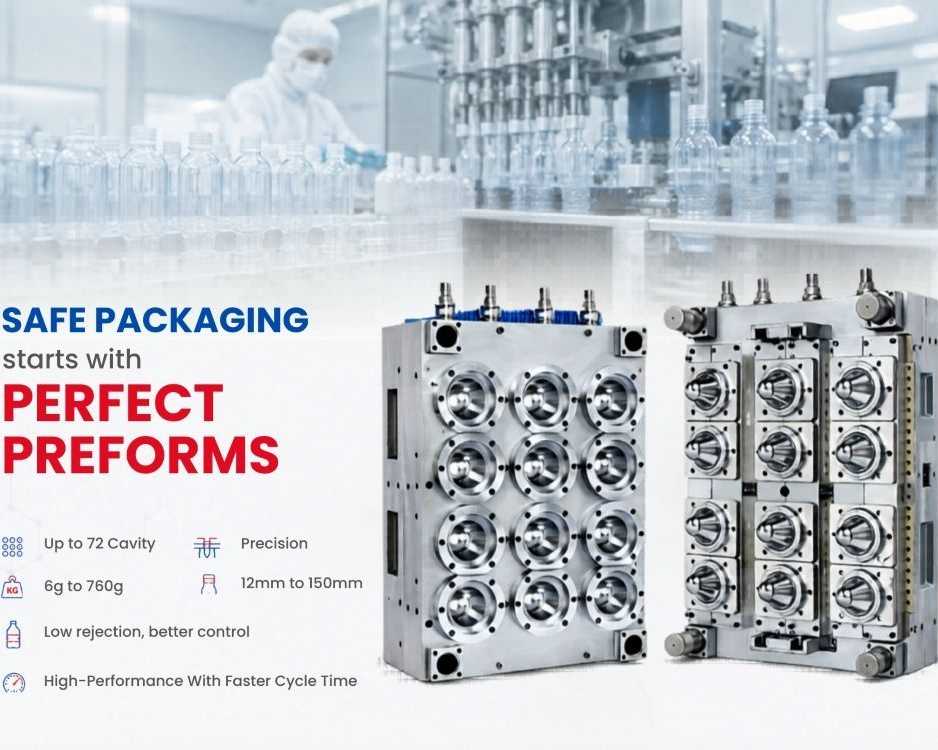 high-quality-pet-preform-moulds-for-packaging-industries