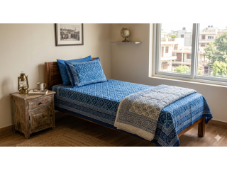 single-bedsheets-soft-durable-stylish-theindiglobal-small-0