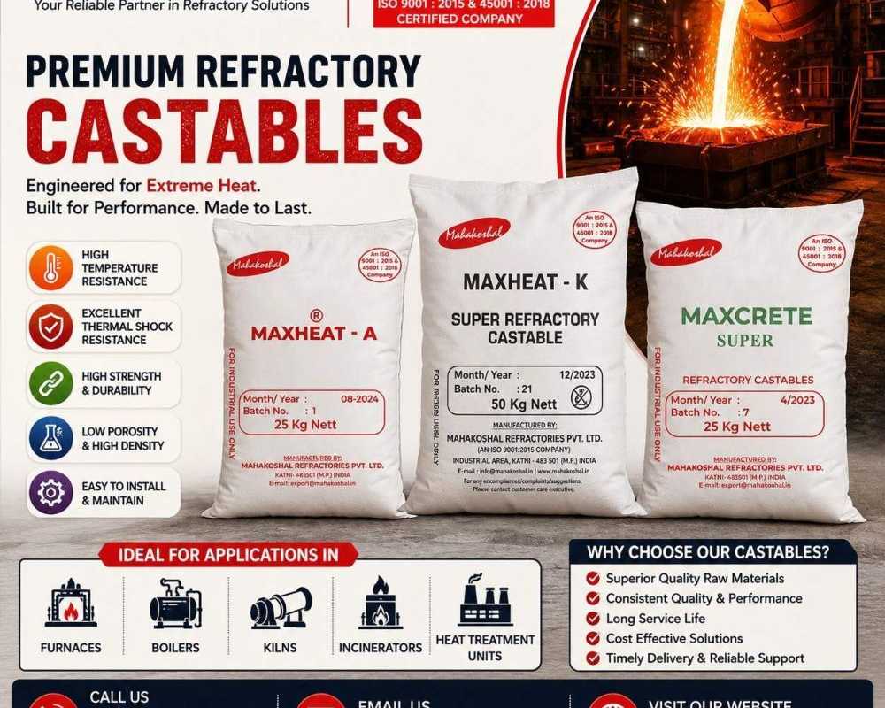premium-refractory-castables-maxheat-k-maxheat-a-maxcrete