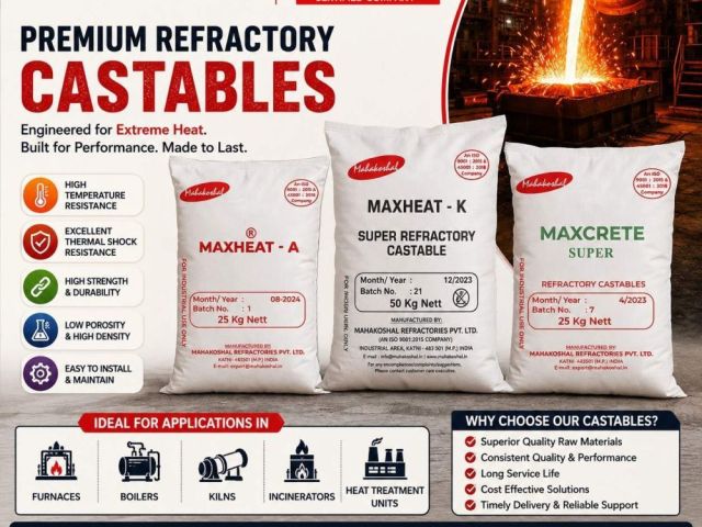 premium-refractory-castables-maxheat-k-maxheat-a-maxcrete