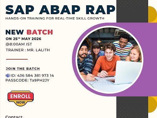sap-abap-rap-new-online-batch-starts-may-25th-2026