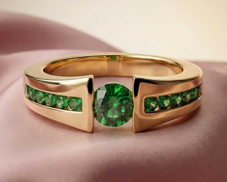 tsavorite-garnet-ring-18k-gold-vermeil