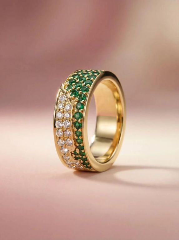 tsavorite-diamond-band-ring-18k-gold-vermeil-big-0