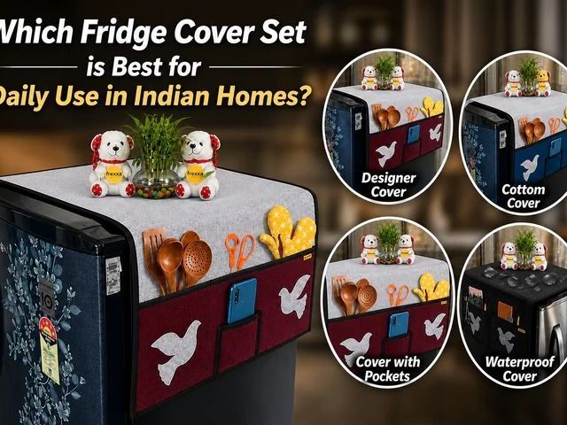 which-fridge-cover-set-is-best-for-daily-use-in-indian-homes