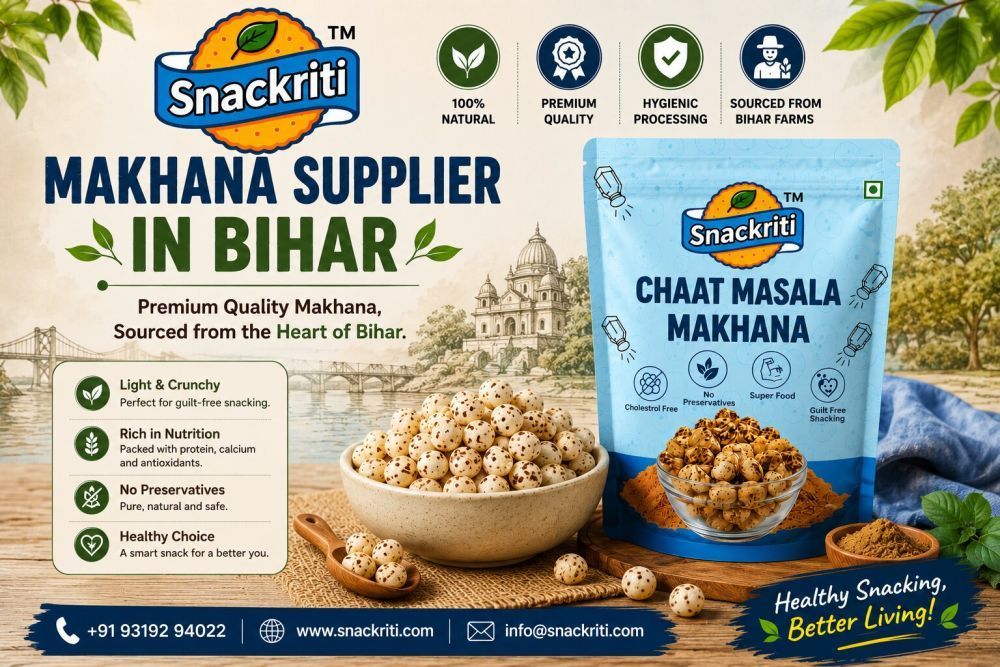 snackriti-trusted-makhana-manufacturer-in-bihar-big-0