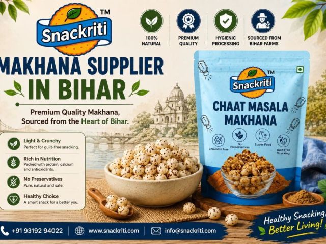 snackriti-trusted-makhana-manufacturer-in-bihar