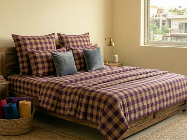 best-bedsheet-for-single-bed-pure-handloom-cotton