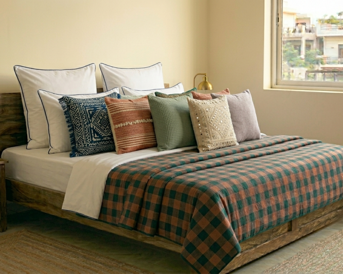 best-cotton-pillow-covers-pure-handloom-woven-indian-artisans