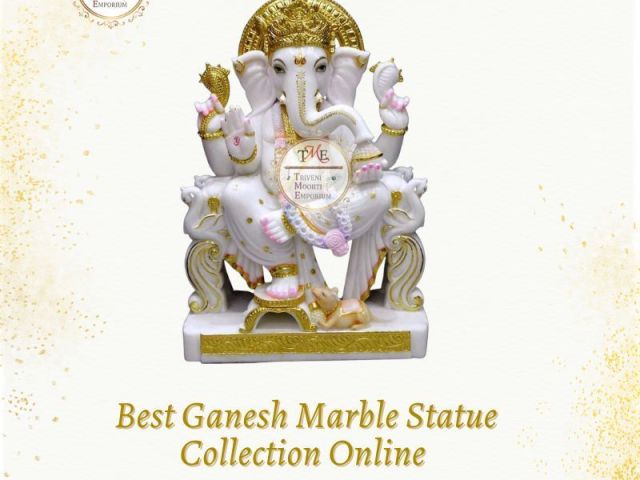 best-ganesh-marble-statue-collection-online