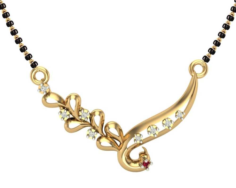 gold-diamond-mangalsutra-necklace-for-women