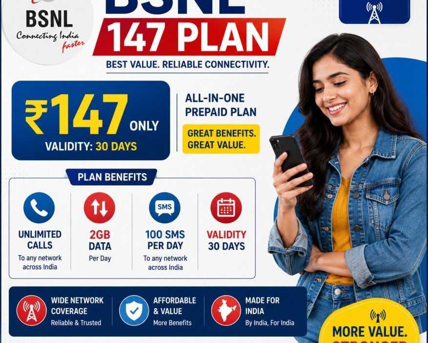 bsnl-147-plan-details-full-information-on-recharge-benefitss
