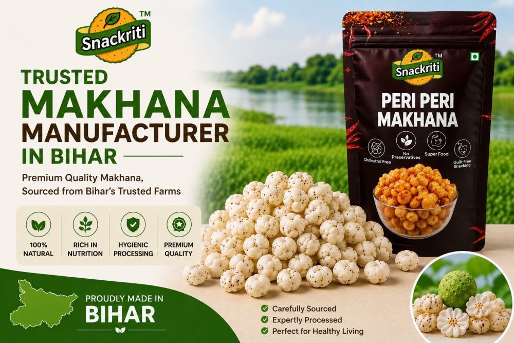 snackriti-leading-the-market-as-a-makhana-manufacturer-in-bihar-big-0
