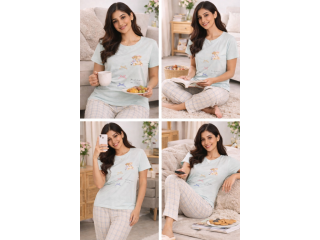 women-night-suit-cotton-short-set-for-women-cute-bunny-print-small-2