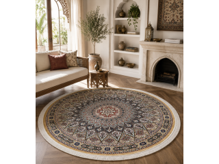 shop-stylish-round-rug-in-living-room-online-at-weave-and-design-small-0