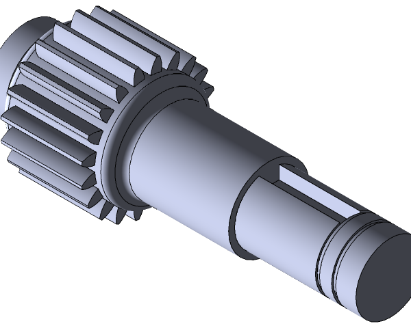 geared-pinion-shafts