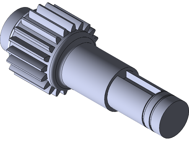 geared-pinion-shafts
