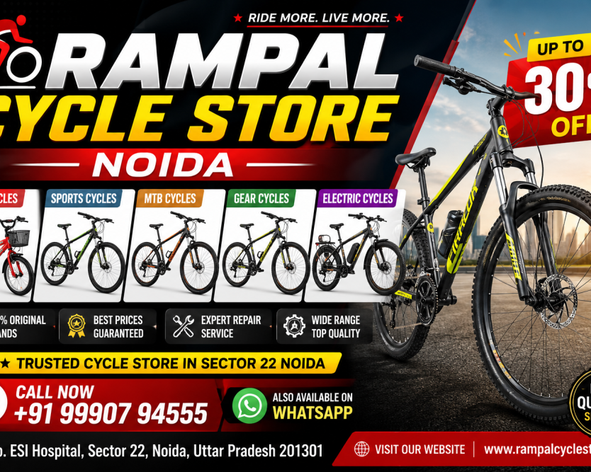 best-cycle-shop-in-noida-rampal-cycle-store