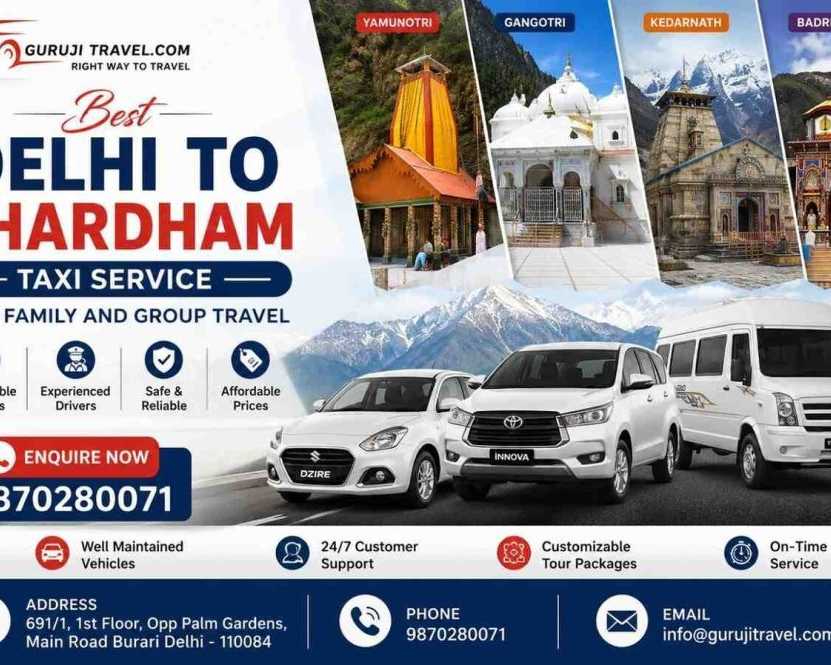 delhi-to-chardham-yatra-taxi-booking-gurujitravel