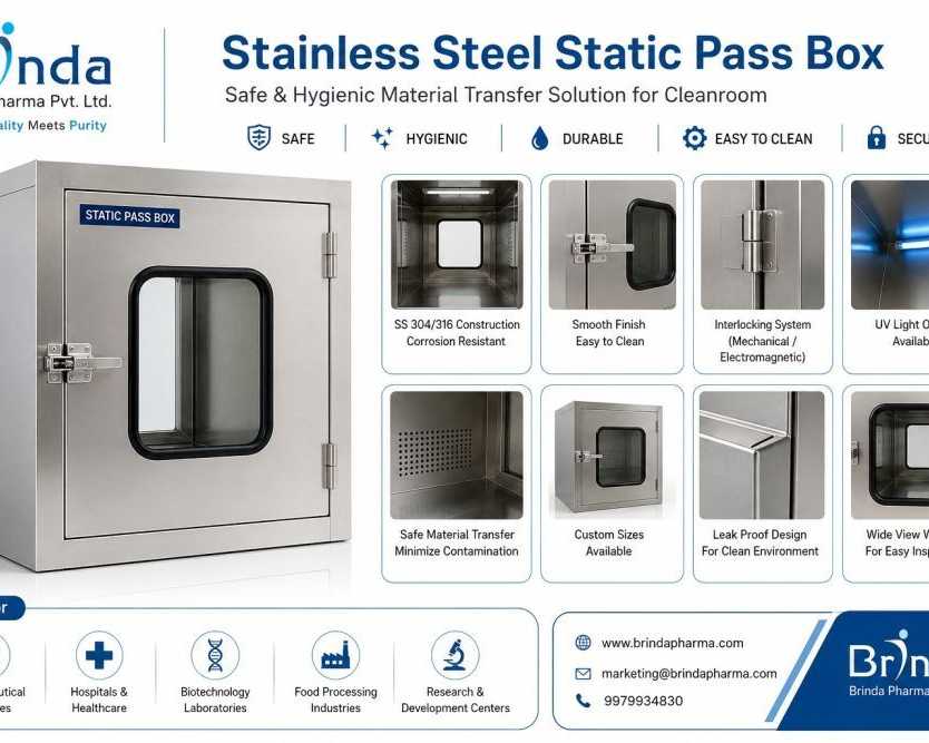 buy-steel-static-pass-box-for-cleanrooms-at-best-price