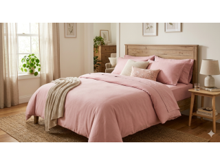 pink-bedsheets-pure-cotton-245-gsm-handloom-woven-small-0