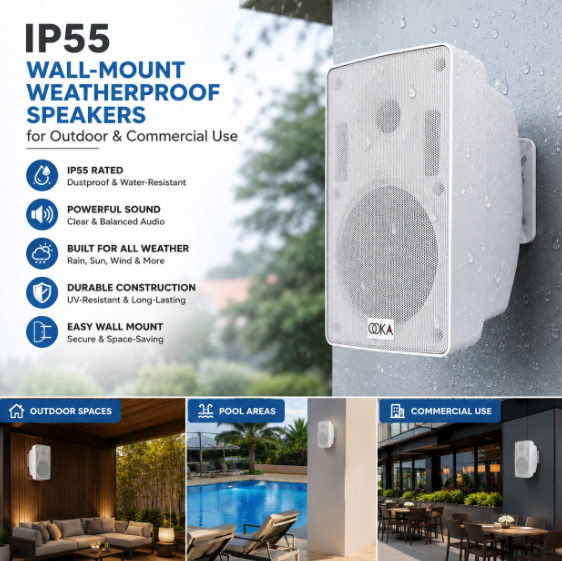 ip55-wall-mount-weatherproof-speakers-for-outdoor-commercial-big-0