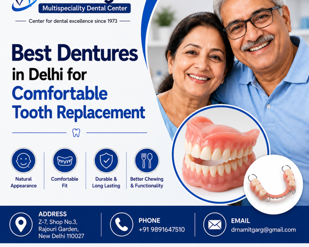 best-dentures-in-delhi-for-comfortable-tooth-replacement
