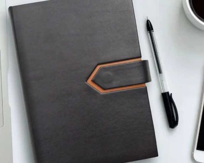 personalised-leather-diary-with-closure