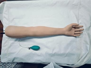 master-arterial-puncture-with-adult-arterial-arm-trainer